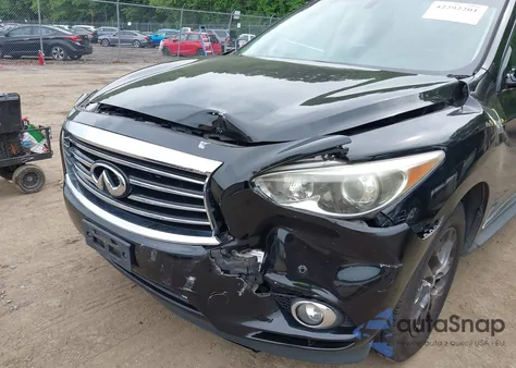 2013 Infiniti Jx35 z USA, uszkodzony, nr VIN 5N1AL0MM9DC321401